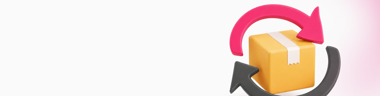 Ілюстрація обміну та повернення товару